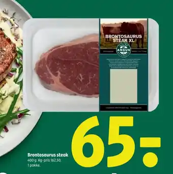 Coop 365 Brontosaurus steak tilbud