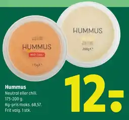 Coop 365 Hummus tilbud