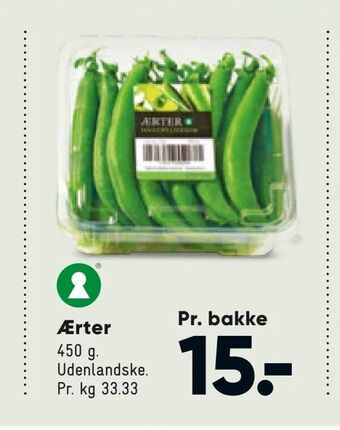 Bilka Ærter tilbud