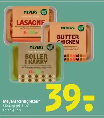 Coop 365 Meyers færdigretter tilbud