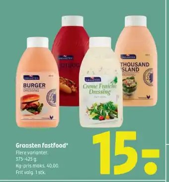 Coop 365 Graasten fastfood* tilbud