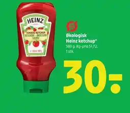 Coop 365 Kologisk heinz ketchup tilbud