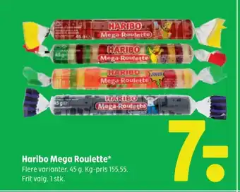 Coop 365 Haribo Mega Roulette* Flere varianter. tilbud