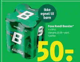 Coop 365 Faxe Kondi Booster. tilbud