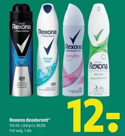 Coop 365 Rexona deodorant tilbud