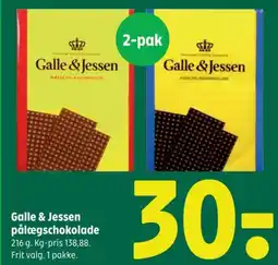 Coop 365 Galle & Jessen pålægschokolade tilbud