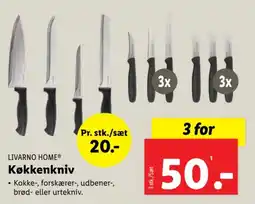 Lidl LIVARNO HOME® Køkkenkniv tilbud