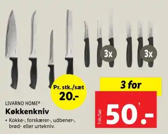 Lidl LIVARNO HOME® Køkkenkniv tilbud