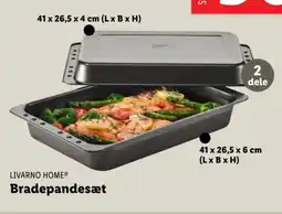 Lidl LIVARNO HOMEⓇ Bradepandesæt tilbud