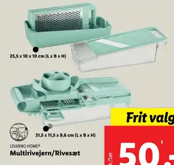 Lidl LIVARNO HOMEⓇ Multirivejern/Rivesæt tilbud