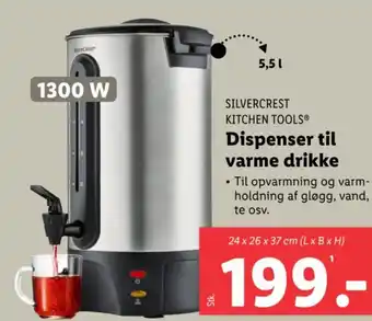 Lidl SILVERCREST KITCHEN TOOLS® Dispenser til varme drikke tilbud