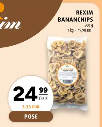 Scandinavian Park REXIM BANANCHIPS tilbud