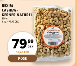 Scandinavian Park REXIM CASHEWKERNER NATUREL tilbud