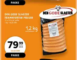 Scandinavian Park DEN GODE SLAGTER FRANKFURTER PØLSER tilbud