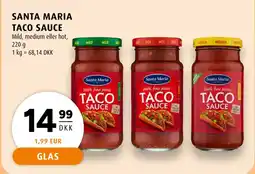 Scandinavian Park SANTA MARIA TACO SAUCE tilbud