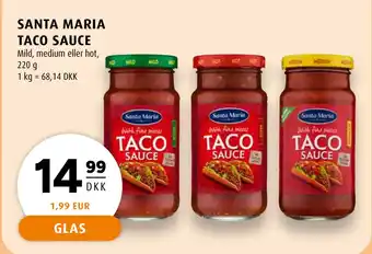 Scandinavian Park SANTA MARIA TACO SAUCE tilbud