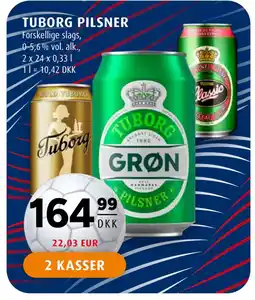 Scandinavian Park TUBORG PILSNER tilbud