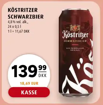 Scandinavian Park KÖSTRITZER SCHWARZBIER tilbud