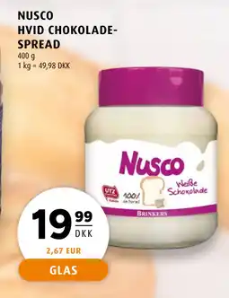 Scandinavian Park NUSCO HVID CHOKOLADESPREAD tilbud