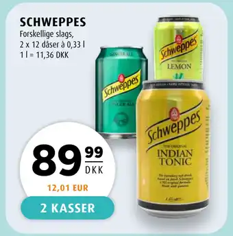 Scandinavian Park SCHWEPPES tilbud