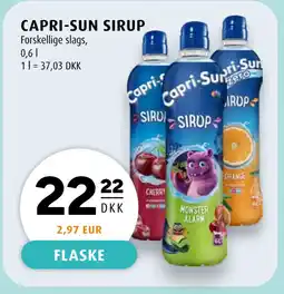 Scandinavian Park CAPRI-SUN SIRUP tilbud