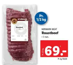 Lidl NØRMARK MEAT Roastbeef tilbud