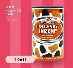 Scandinavian Park REXIM HOLLANDSE DROP tilbud