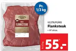 Lidl VILSTRUPGÅRD Flanksteak tilbud