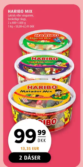 Scandinavian Park HARIBO MIX tilbud