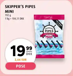 Scandinavian Park SKIPPER’S PIPES MINI tilbud