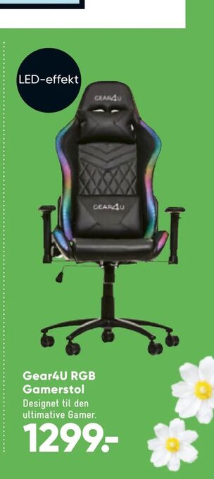 Gear4U RGB Gamerstol