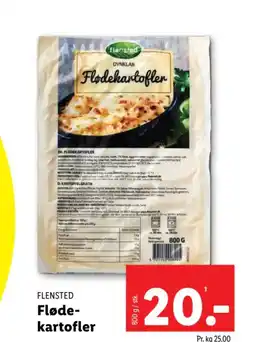 Lidl FLENSTED Fløde- kartofler tilbud