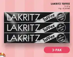 Scandinavian Park LAKRITZ TOFFEE tilbud