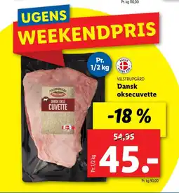 Lidl VILSTRUPGÅRD Dansk oksecuvette tilbud