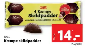 Lidl TOMS Kæmpe skildpadder tilbud