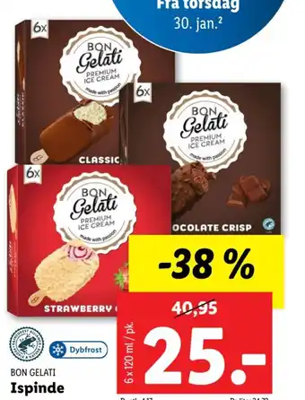 Lidl BON GELATI Ispinde tilbud