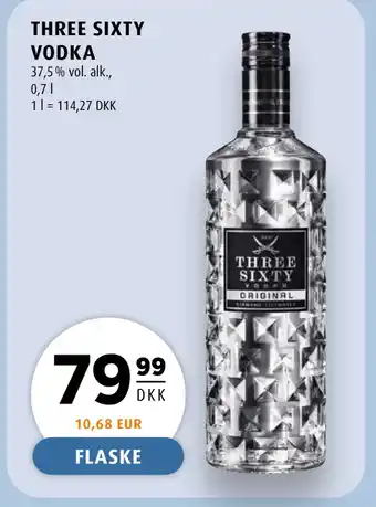 Scandinavian Park THREE SIXTY VODKA tilbud