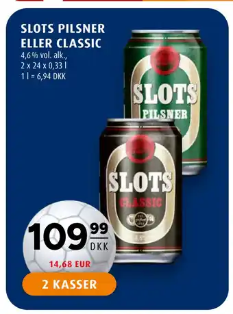 Scandinavian Park SLOTS PILSNER ELLER CLASSIC tilbud