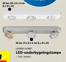 Lidl LED-underbygningslampe tilbud