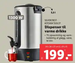 Lidl Dispenser til varme drikke tilbud