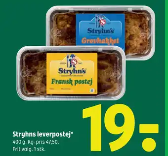 Coop 365 Stryhns leverpostej tilbud