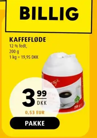 Scandinavian Park Kaffefløde 12 % fedt, tilbud