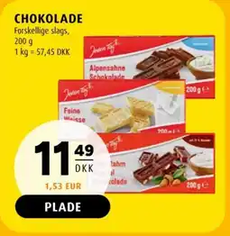 Scandinavian Park Chokolade tilbud