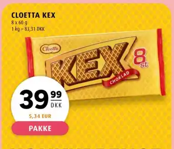 Scandinavian Park Cloetta kex tilbud