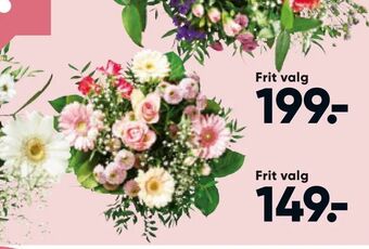 Bilka Håndbundet buket tilbud