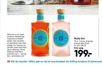 Bilka Malfy Gin tilbud