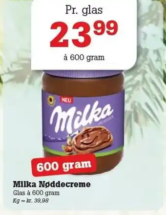 Poetzsch Padborg Milka Nøddecreme tilbud