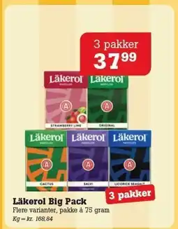 Poetzsch Padborg Läkerol Big Pack tilbud