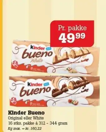 Poetzsch Padborg Kinder Bueno tilbud