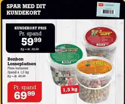 Poetzsch Padborg Bonbon Lossepladsen tilbud